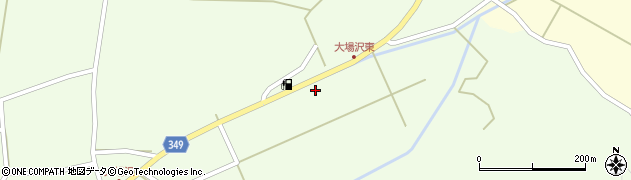 新潟県村上市大場沢周辺の地図
