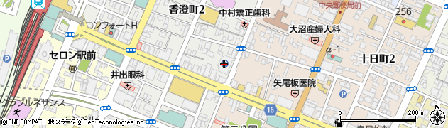 株式会社ヤマコー　不動産事業部山交ビル第一駐車場周辺の地図