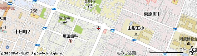 帝人ヘルスケア株式会社　仙台支店山形営業所周辺の地図