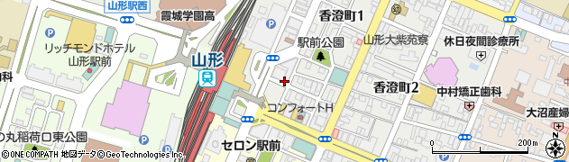 創助 山形香澄町店周辺の地図