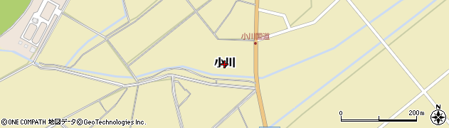 新潟県村上市小川周辺の地図