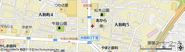 おはる仙台大和町店周辺の地図