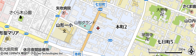 三菱電機ビルソリューションズ株式会社　山形支店情報センター周辺の地図