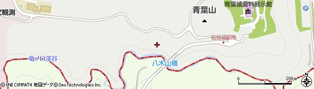 八木山橋周辺の地図