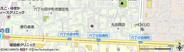 二・八そば処 蕉風 仙台周辺の地図