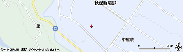 宮城県仙台市太白区秋保町境野（太田）周辺の地図