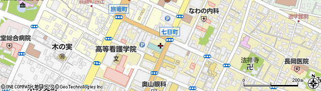 アイアイ七日町店周辺の地図