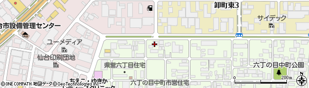 新鋭工業株式会社　仙台支店周辺の地図