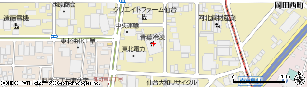 株式会社グリーンステージ　仙台オフィス周辺の地図