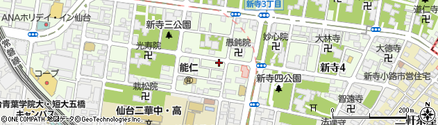 ミキ美容室周辺の地図