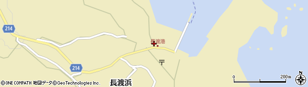 宮城県石巻市長渡浜（長渡）周辺の地図