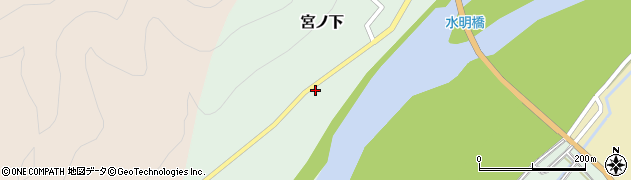新潟県村上市宮ノ下63周辺の地図