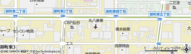 東北丸八運輸株式会社周辺の地図
