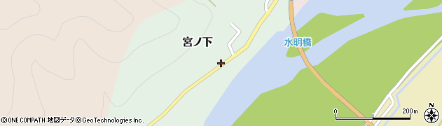 新潟県村上市宮ノ下193周辺の地図