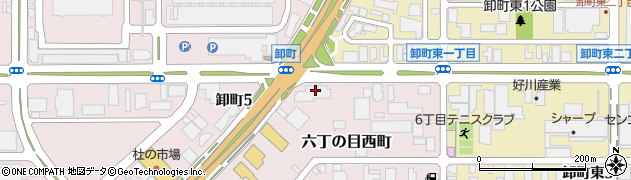 日本車輌製造株式会社東北支店輸機・インフラ本部周辺の地図