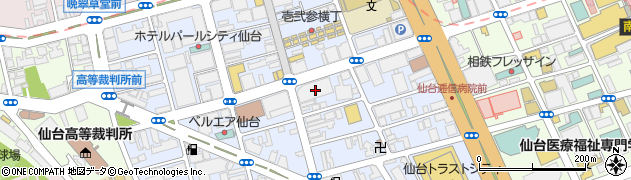 ＩＮＳＰＡ仙台一番町周辺の地図