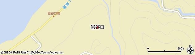 新潟県佐渡市岩谷口周辺の地図