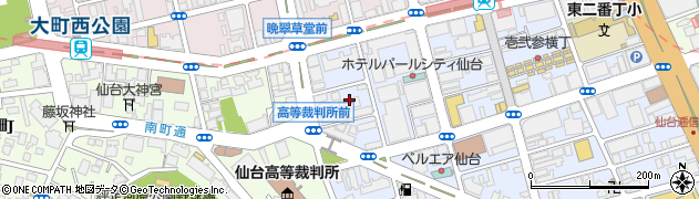 仙台のぞみ法律事務所周辺の地図