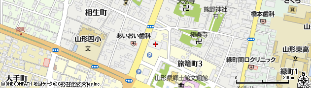 きらやか銀行宮町支店周辺の地図