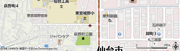 株式会社仙台ホンダ周辺の地図