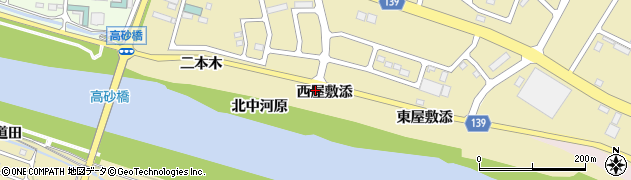 宮城県仙台市宮城野区蒲生（西屋敷添）周辺の地図