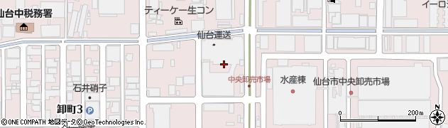 仙台運送株式会社　陸運事業支店周辺の地図
