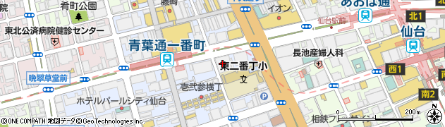 仙銀カード株式会社周辺の地図