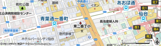 セコム株式会社　東北本部周辺の地図