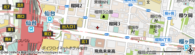 住友林業株式会社　仙台駅東口展示場周辺の地図