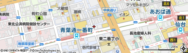 東北百貨店協会周辺の地図