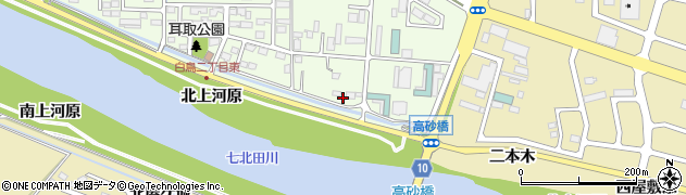 蒲生福田線周辺の地図