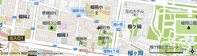 サンエイテレビ株式会社仙台事業所周辺の地図