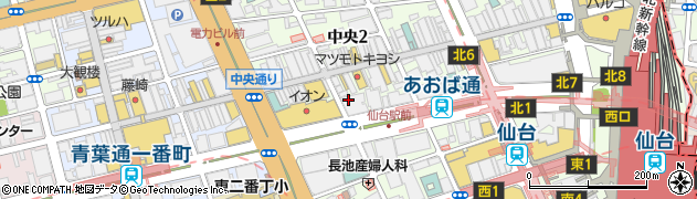 阿部純子行政書士事務所周辺の地図