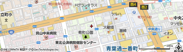 宮城県歯科医師連盟周辺の地図