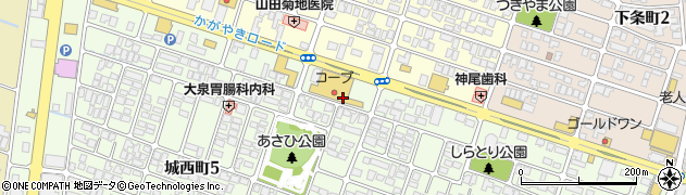 株式会社クリーニング和光　生協西田店周辺の地図