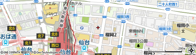 スーパーバッグ株式会社仙台営業所周辺の地図