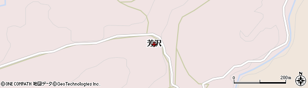 山形県山形市芳沢周辺の地図