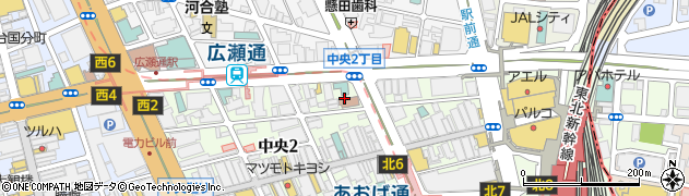 アイ・ティー・シーネットワーク株式会社　東北支社周辺の地図