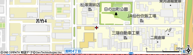 東北ミサワホーム株式会社　仙台支店中央店周辺の地図