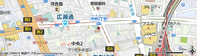ＵＳボーカル教室仙台本校周辺の地図