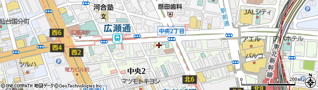 株式会社太田ビル　広瀬通りパーキング周辺の地図