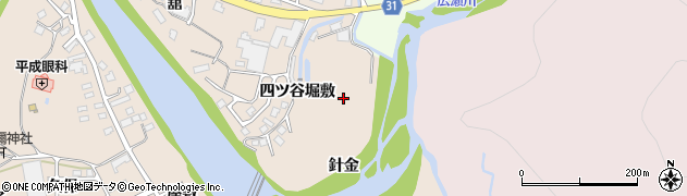 宮城県仙台市青葉区郷六周辺の地図