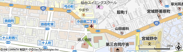 安田病院周辺の地図