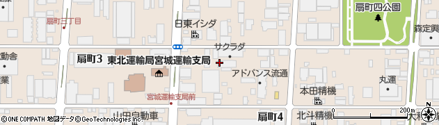 北東興産株式会社周辺の地図