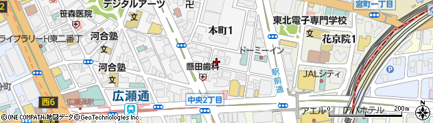 有限会社マっぷ仙台Ｍ９６周辺の地図
