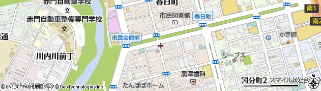 クリーニング・タカノ　定禅寺通り店周辺の地図