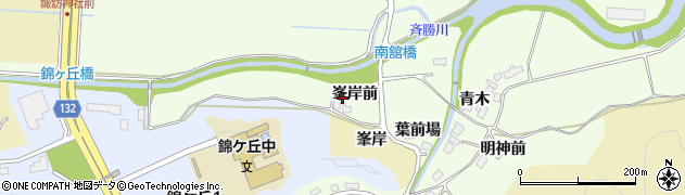 宮城県仙台市青葉区下愛子（峯岸前）周辺の地図