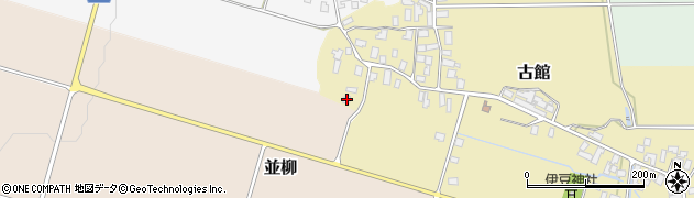 山形県山形市古館1周辺の地図
