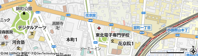 太平ビルサービス株式会社　仙台支店周辺の地図