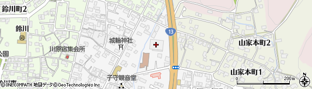 有限会社北庄武田酒店　山形営業所周辺の地図